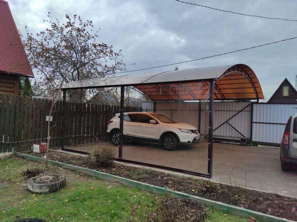 Прозрачные шторы ПВХ для навеса под автомобиль в городе Хотьково